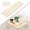 Wood Pegboard Drawer Organizer Peg Board System Storage with 8Pcs Pegs Kitchen Plate