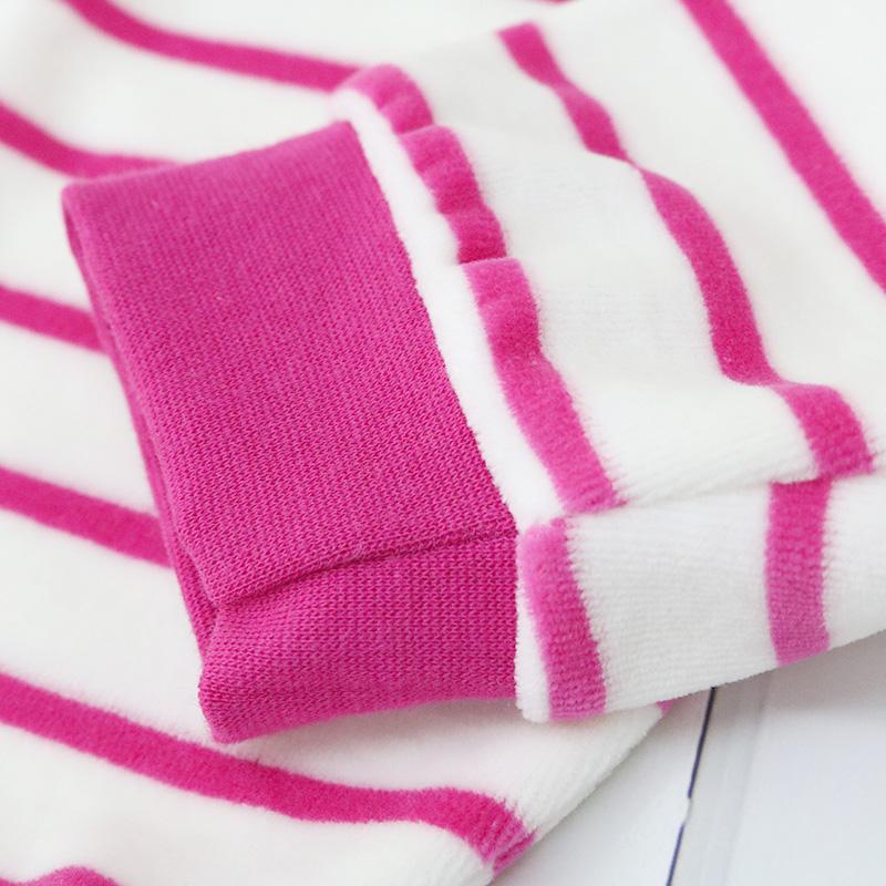 Kids Girl Velour Winter Shirt Set Casual Set Sports Outfits Button Warm Clothing T-Shirt Long Sleeve Trousers Christmas Clothes