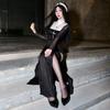 Halloween Adult Costume Cosplay Sexy Nun Costume Mardi Gras Costume
