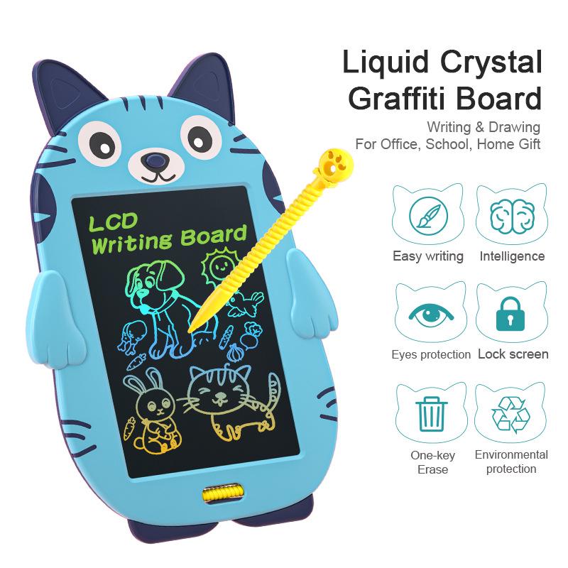 8.5" Cartoon LCD Writing Tablet - Children's Drawing & Doodle Board