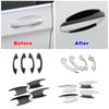 For Mercedes Benz GLE GLS Class W167 V167 X167  2022 Car Exterior Door Handle Bowl Cover Trim Decorate Sticker Anti
