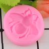 1Pc 3D Silicone Mold DIY Baking Bee Design Silicone 3D Bumble Bee Silicone Mold for Cake Decor