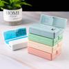 7 Compartments Portable With Dual Lid Pill Case Box Folding Weekly Pill Organizer