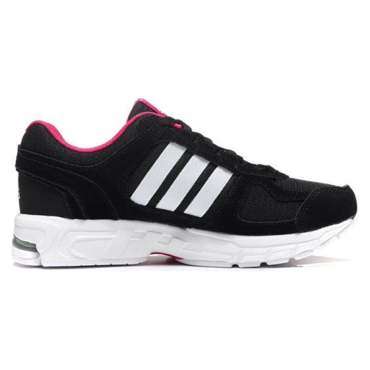Adidas Equipment 10 Round Toe Lace-Up Shock Absorbing Non-Slip Wear-Resistant Low-Top Running Shoes Unisex Running Shoes Black Purple AC8560