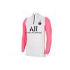 X Paris Saint Germain Strike Vaporknit L/S T-shirt White/Pink/Black Men Streetwear CW1384-101