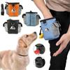 Oxford Dog Treat Bag with Poop Bag Hole Dog Snack Bag Portable Dog Training Pouch Outdoor