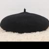 New Women's Korean Style Fashionable Spring Autumn Yarns Beret Hat Solid Color Thickened Warm Vintage Artistic Hats