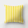 45x45cm Fashion Yellow Geometric Printing Pillowcase Sofa Hotel Office Seat Lumbar Cushion  Cover Home Decoration