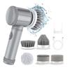 Electric Cleaning Brush Cordless Powerful 360-Degree Spin Scrubber Kitchen Bathroom Floors