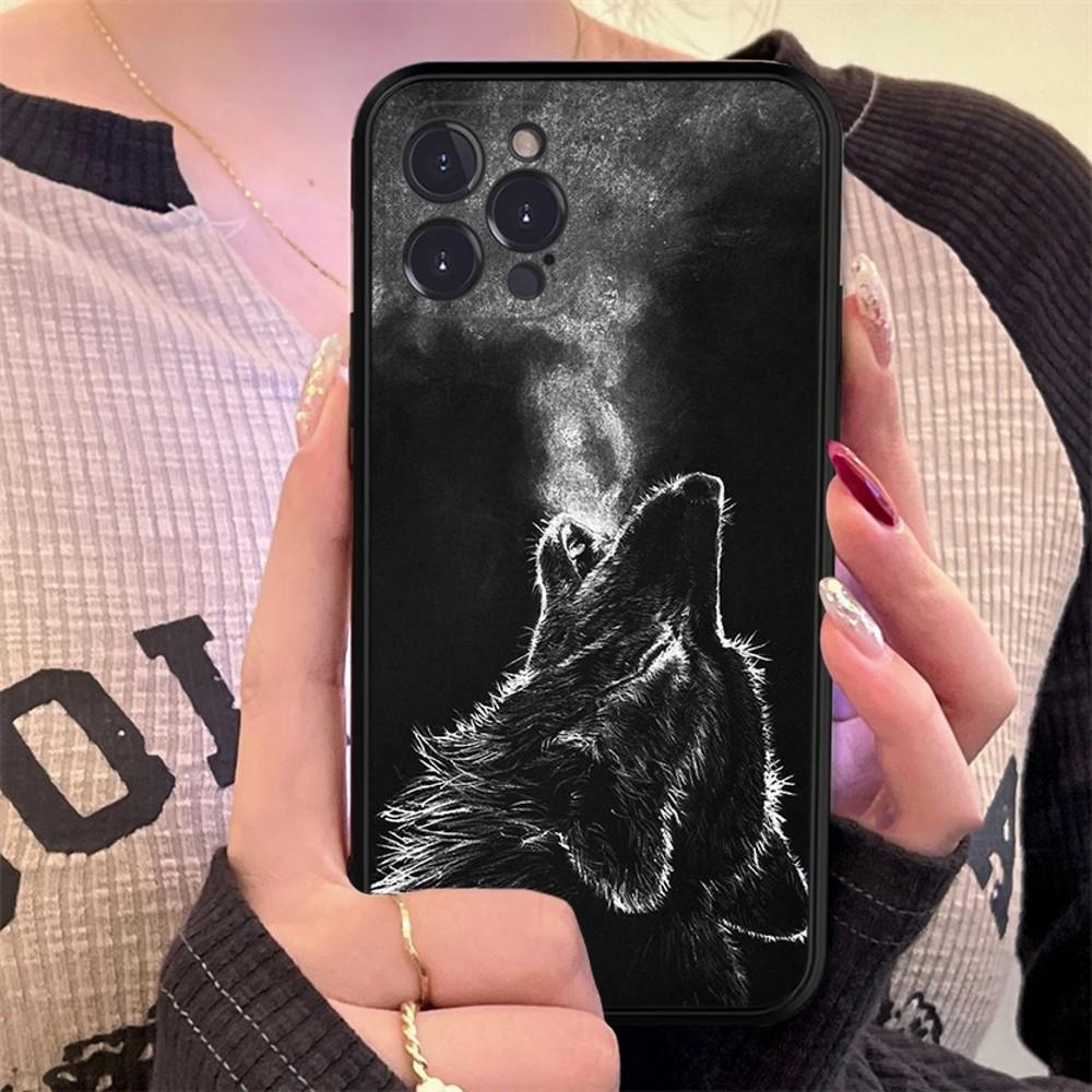 The Wolf Phone Case For iPhone Samsung Galaxy Redmi Xiaomi Oppo OnePlus Note S A 7 8 9 10 11 12 13 14 20 21 22 23 53 54 Pro Max Plus Ultra TPU Soft