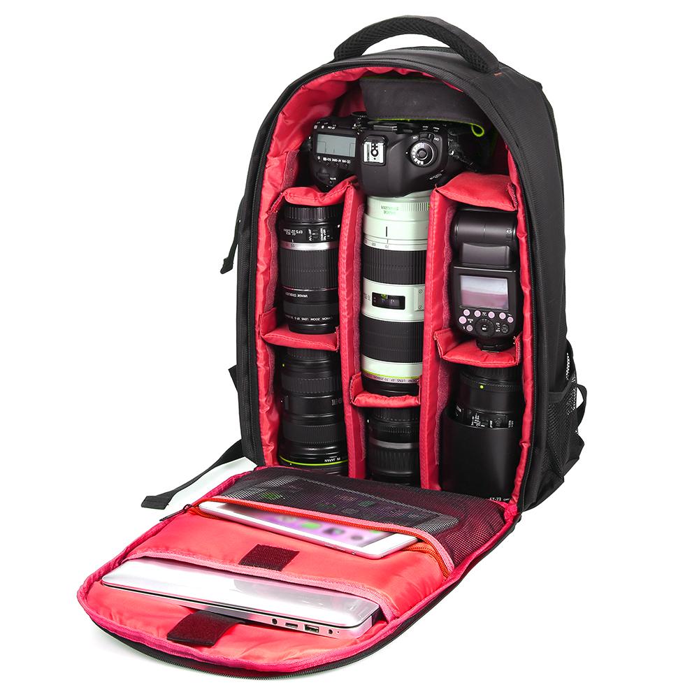 Outdoor Wear-resisting DSLR Digital Camera Video Backpack Water-resistant Multi-functional