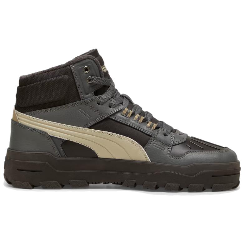 Puma Rebound Abrupt Wtr Sports High-Top Lifestyle Shoes Unisex Sneakers Black Gray 398697-01