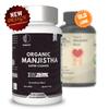 Organic Manjistha Powder Blood Purifier Skin Diseases Healer 60 Capsule