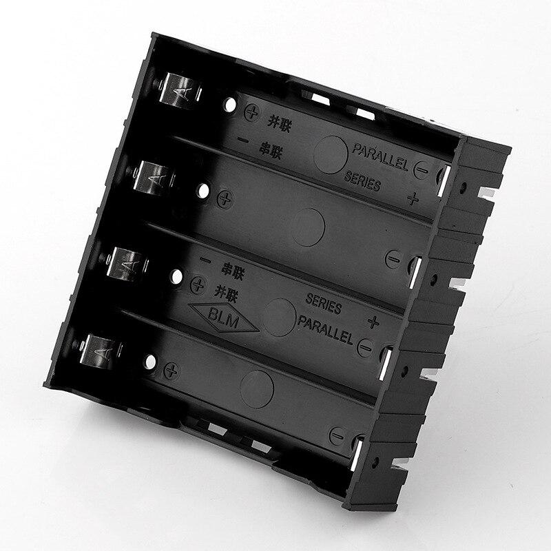 ABS 18650 Battery Storage Case 4X High Quality DIY Battery Box 4 Slot Batteries Container