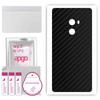 apgo Protective Skin Sticker for the Back Compatible with Xiaomi Mi Mix, Wrap Film, Foil, Vinyl - Pattern Carbon Black