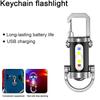 Portable Keychain Flashlights Mini Camping Lantern Work Light  for Searching Hiking