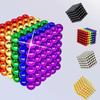 3MM 216PCS DIY Magnetic Balls Magic Magnet Cube Buckyballs Children Kids Playing Brain Storming Games Puzzle Building Tabletop Toys