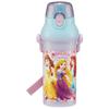 Skater Water Bottle Disney Princess 24 480ml Antibacterial Plastic Child Friendly Lightweight Made In Japan Children's PSB5SANAG-A