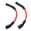 2Pcs 10.4mm Spark Plug Wire Set High Efficiency Sparking Plug Ignition Wire Kit for XB9 XB12 Series