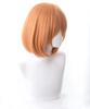 [Milky Time] The Quintessential Quintuplets Wig, Anime Cosplay Character, Nakano Family, Gotoyome Hair Accessory with Ribbon (Yotsuba Wig)