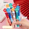 Multicolored Pen Cartoon Ballpoint Pen 10 Color-in-1 Writing Pen Write Smoothly for Student Adult Writing Journaling