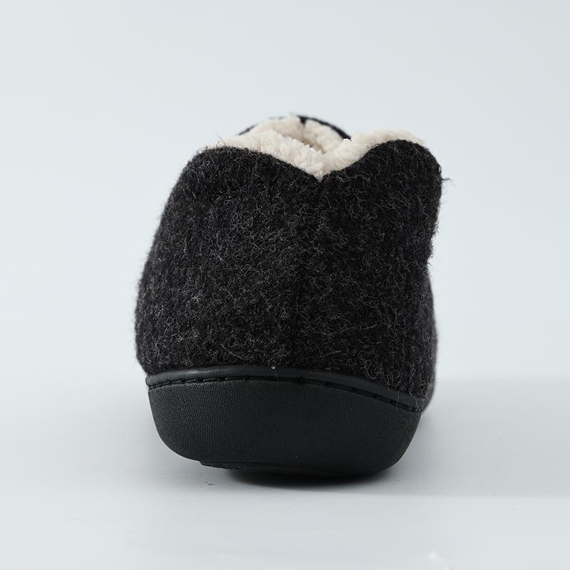 Fashion Smile Women's Indoor Loafer House Slippers with Memory Foam Winter Ladies with Non-Slip Soft Rubber Sole Closed Back House Shoes