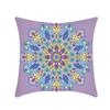 Creative Bohemian Style Mandala Sofa Pillow Cover Tatami Bay Window Pillow Cover Short Plush Printed Cushion