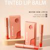 3Pcs/set Tinted Moisturizing Lipstick Matte Lip Glaze Lips & Cheeks Dual Use Lip Balm Long Lasting Moisture Lipstick Pencil