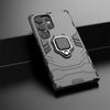 For Samsung Galaxy S24 Plus S 24+ S24Ultra Case Shockproof Hard Ring Stand Phone Case Back Cover
