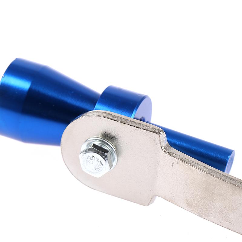 Car Size S 18Mm Turbo Sound Whistle Muffler Exhaust Pipe Auto Blow-Off Valve