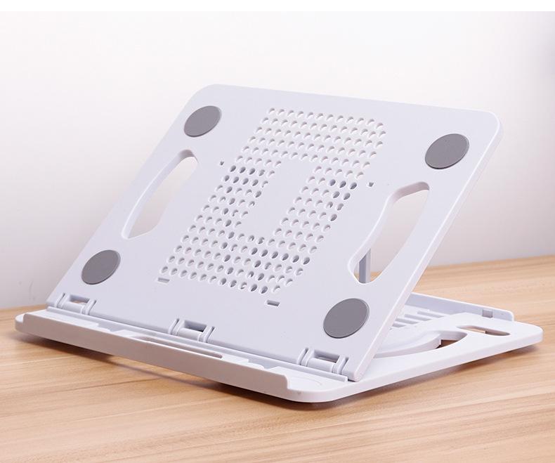 "Adjustable Aluminum Alloy Laptop Stand with Heat Dissipation"