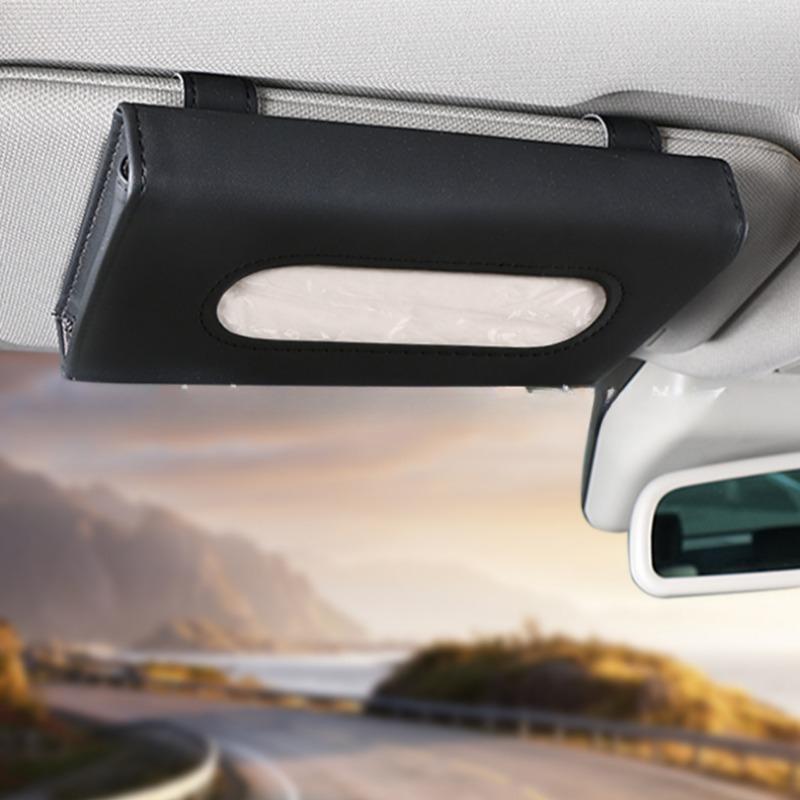Автомобильная коробка для салфеток, солнцезащитный козырек, стул, задний люк на крыше, автомобильная коробка для салфеток, сумка, подвесная креативная кожаная сумка для дизайна интерьера автомобиля