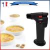 Kitchen Blowtorch - Chefs Torch - Crème Brûlée - Refillable - Red - 11 Cm