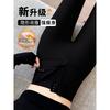 Fleece Leggings Women's Autumn and Winter New Black Large Size Tight Hip Lift Outer Wear Thin Yoga Shark Pants