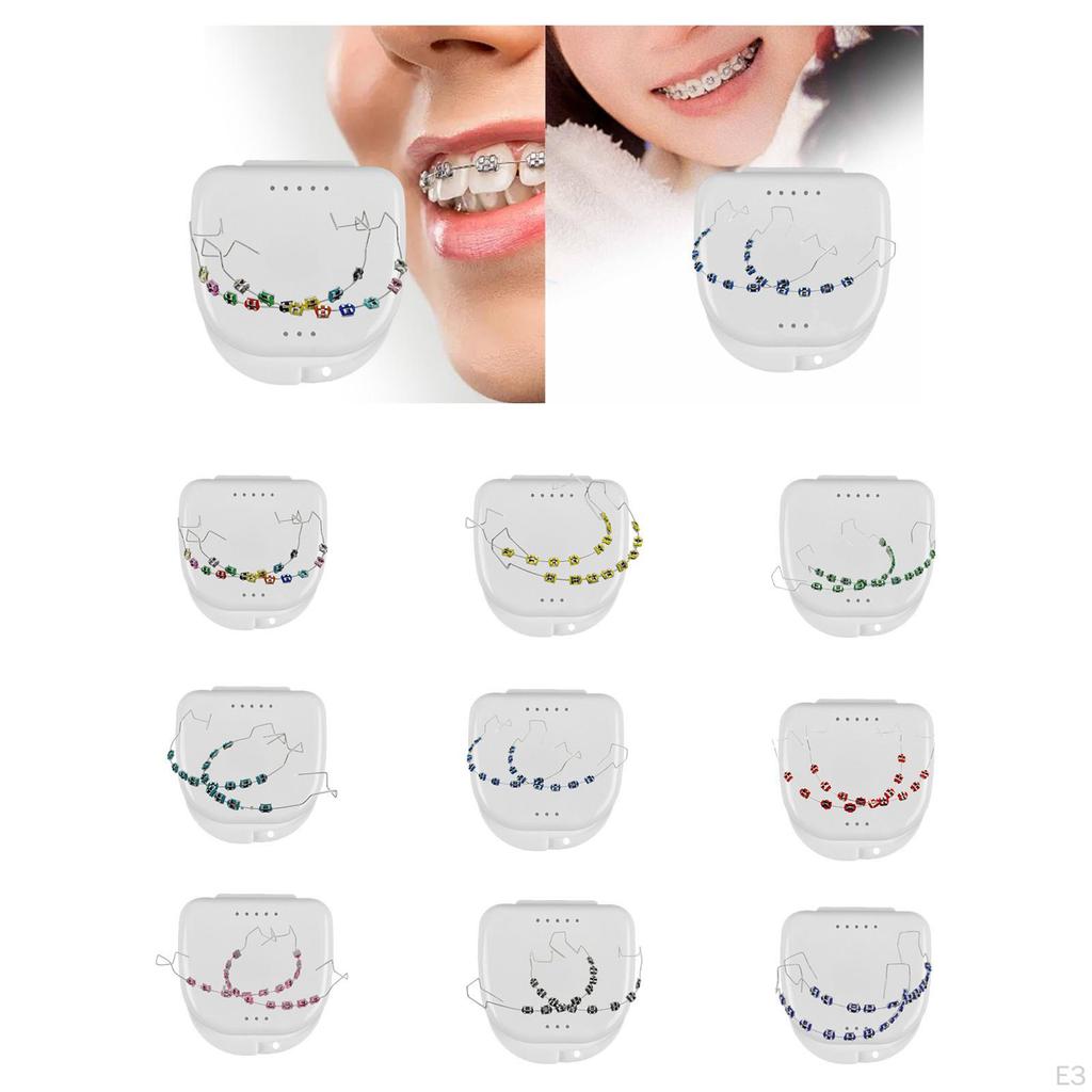 Temporary Tooth Decoration with Case for Classroom Instruction Fashion Brace