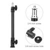 Multifunctional Universal Aluminum Alloy C Clamp + Adjustable Tripod Extension Rod with 1 4 Inch Screw Adjustable