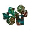 7-Piece Polyhedral Dice Collection for Tabletop Adventures - Clear Number Markings And Bold Colors