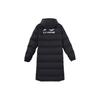 Li-Ning Long Hooded Jacket With Letter Logo Print Unisex Jackets Black AYMS005-1