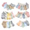 6 Pairs /lot 0 To 24M Summer Short Socks For Baby Cute Animal Newborn Infants Socks Extreme Soft Socks On Girls Boys Spring