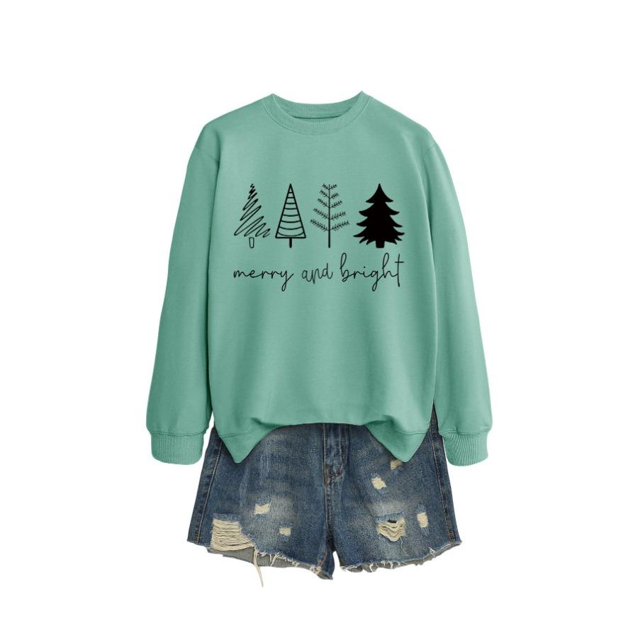 New Creative Fashion Sweatshirt Autumn Women's Sweatshirt Autumn and Winter Women's Thickened Sweatshirt Jacket Winter Large Size Sweatshirt