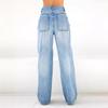 Women's New Casual Loose Wide-legged Jeans Trousers