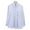 KENZO HOMME Striped Pattern Long Sleeve Shirt 3 Blue Men's Used