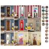 3D Door Sticker Wallpaper PVC Landscape Home Decor Furniture Vinyl Wrap Waterproof Wall Sticker Bedroom Door Decorative Film