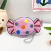 Candy Modern Colorful Pattern Bag For Young Girls Cute Lightweight Pu Purse