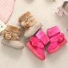 Girls Snow Boots Winter Comfortable Thick Warm Kids Boots Lobbing Ball Thick Children Autumn Cute Boys Boots Princess Shoes