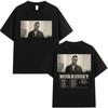 British Band Morrissey Tour 2025 Merch T-shirts Men Women Clothing Hip Hop Short Sleeve Vintage Oversized Cotton T-shirt Summer