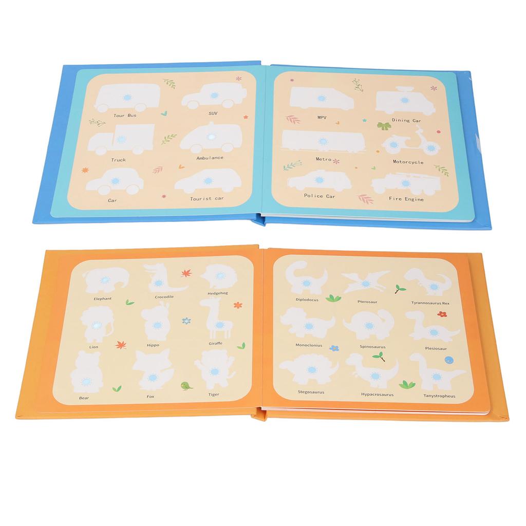 Water Coloring Book Reusable Water Doodle Book Children Early Learning Educational Toy for Home Trav