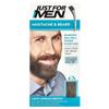 For Mustaches and Beards, Brush In Color Gel, M-30 Light-Medium Brown, 1 Multi-use Kit