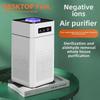 Умный USB портативный очиститель воздуха с отрицательными ионами для устранения запахов