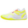 Trc Blaze Court Glow Stick Low Top Basketball Shoes Men Sneakers White Yellow 377400-01